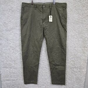 Levi's‎ XX Chino Pants Men's 40x32 Olive Green Standard Taper Utility Workwear
